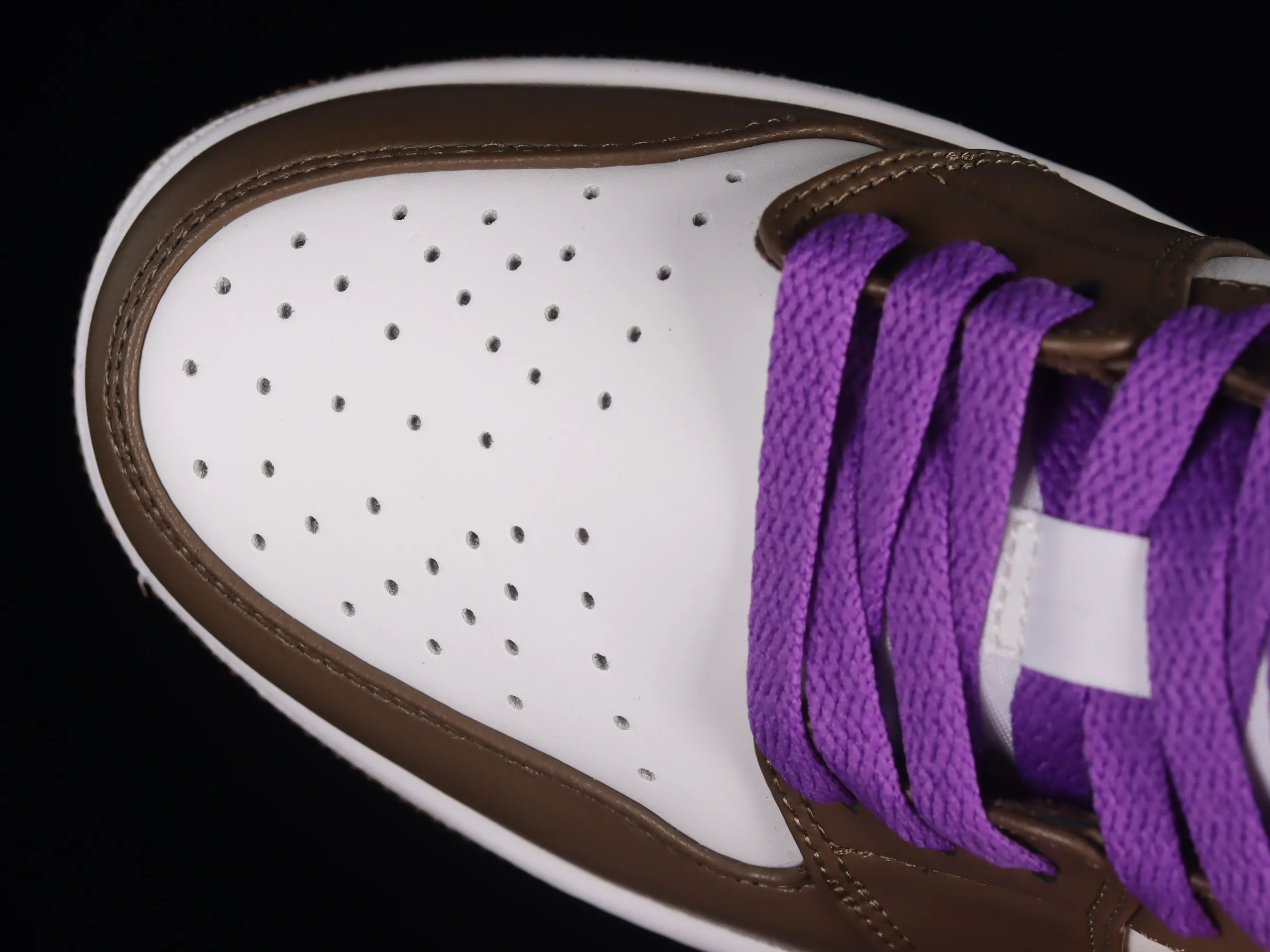 All categories Air Jordan Jordan series basketball shoes Air Jordan 1 Low Air Jordan 1 Low "Palomino" AJ1 Joe 1 Mocha Purple Low-top cultural basketball shoes 553558-215